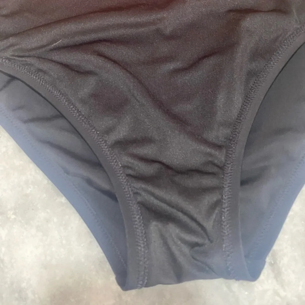 Multi Color Bikini Top and Black Bottom 2 piece SKU200 - Picture 4 of 10